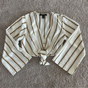 Forever 21 cropped long sleeve